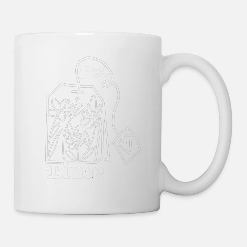 Tee - Tasse - Weiß