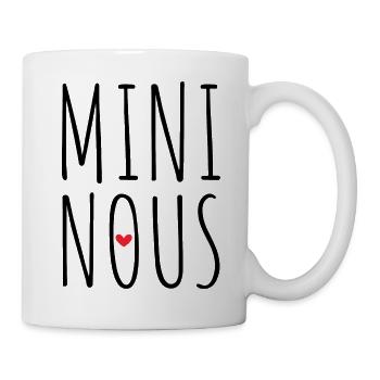 Enfant , Naissance , Bébé , Papa , Maman - Mug blanc - blanc - Droite
