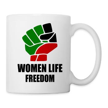 Women life freedom - Mug - white - Right