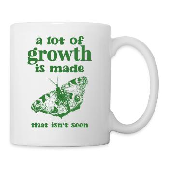 | de croissance personnelle Chemise papillon verte - Mug blanc - blanc - Droite