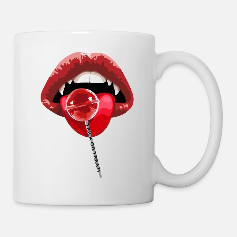 SÜßES ODER SAURES - Tasse - Weiß