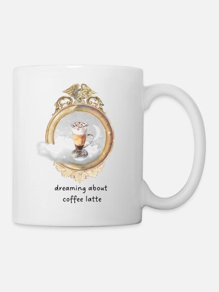 coffeedreams - Tasse - Weiß