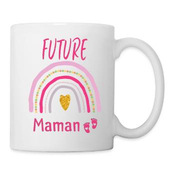 future Maman - Mug blanc - blanc - Droite