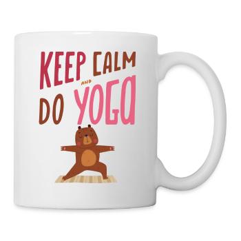 Keep calm and do yoga - Ours - Mug - white - Right