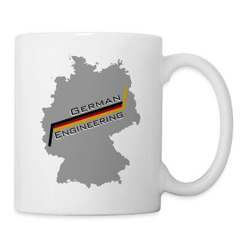 German Engineering - Tasse - Weiß - Rechts