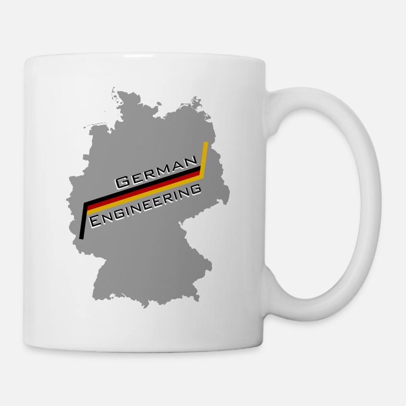 Ingénierie allemande - Mug blanc - blanc