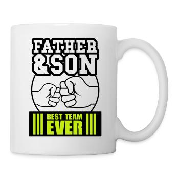 Father & Son Best Team Ever! - Mug - white - Right