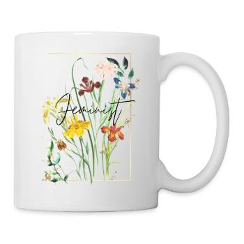Féministe - Mug blanc - blanc - Droite