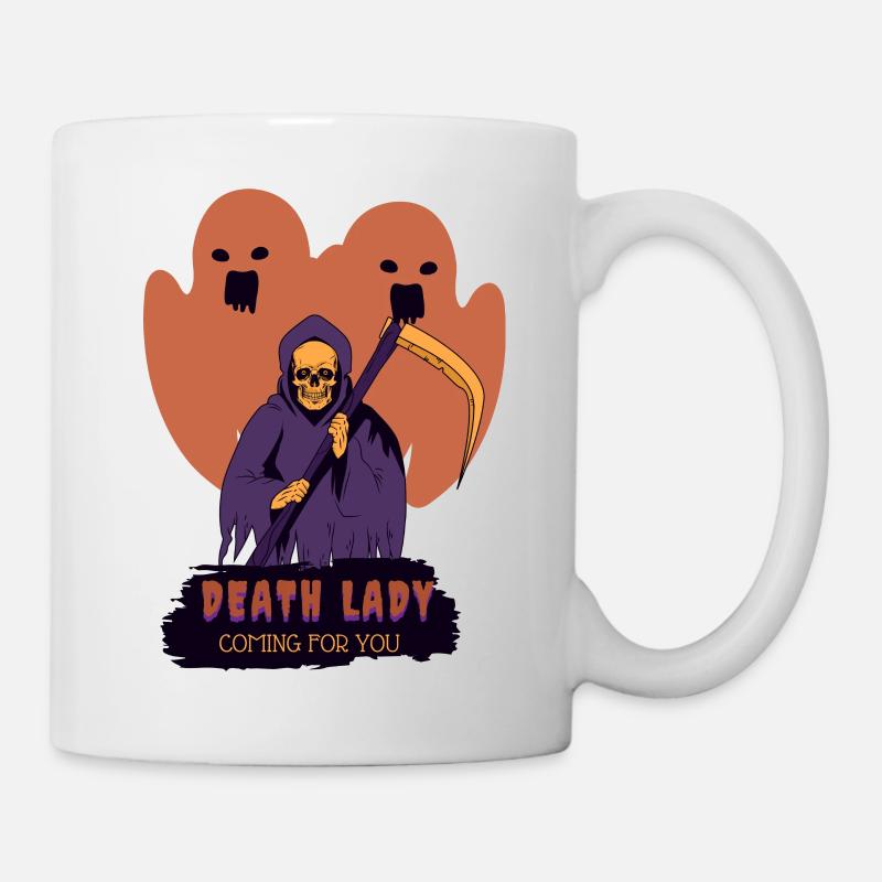 La mort - Mug blanc - blanc