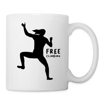 Free Climbing - Mug - white - Right
