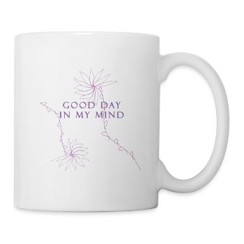 good day in my mind - positivity - Mug - white - Right