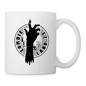 Zombie land - halloween mort vivant - Mug blanc - blanc - Droite