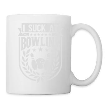 Je suis nul au bowling - Mug blanc - blanc - Droite