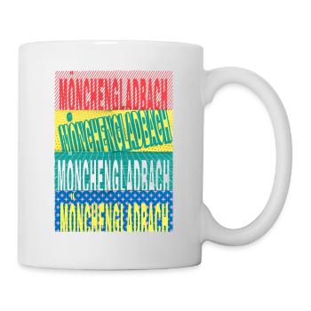 Mönchengladbach Germany City Font Skyline - Mug - white - Right