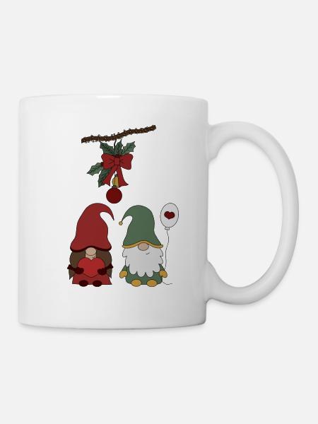 wichtel - Tasse - Weiß