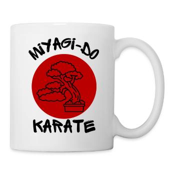 vintage Miyagi-Do Karate lover bonsai tree japan - Mug - white - Right