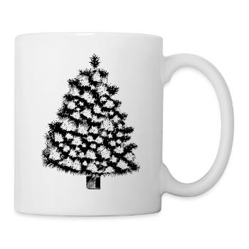 Arbre de Noël Arbre de Noël Vacances Hiver 7 - Mug blanc - blanc - Droite