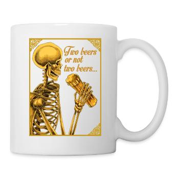 TWO BEERS OR NOT TWO BEERS - Mug - white - Right