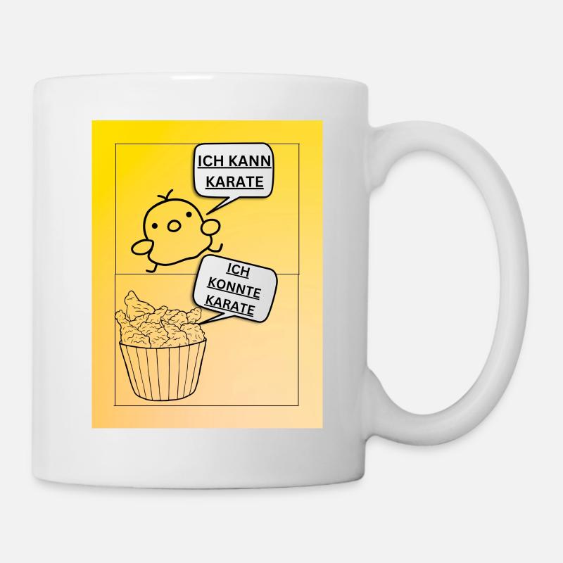 ICH KANN KARATE - Tasse - Weiß