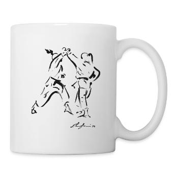 karaté - Mug blanc - blanc - Droite