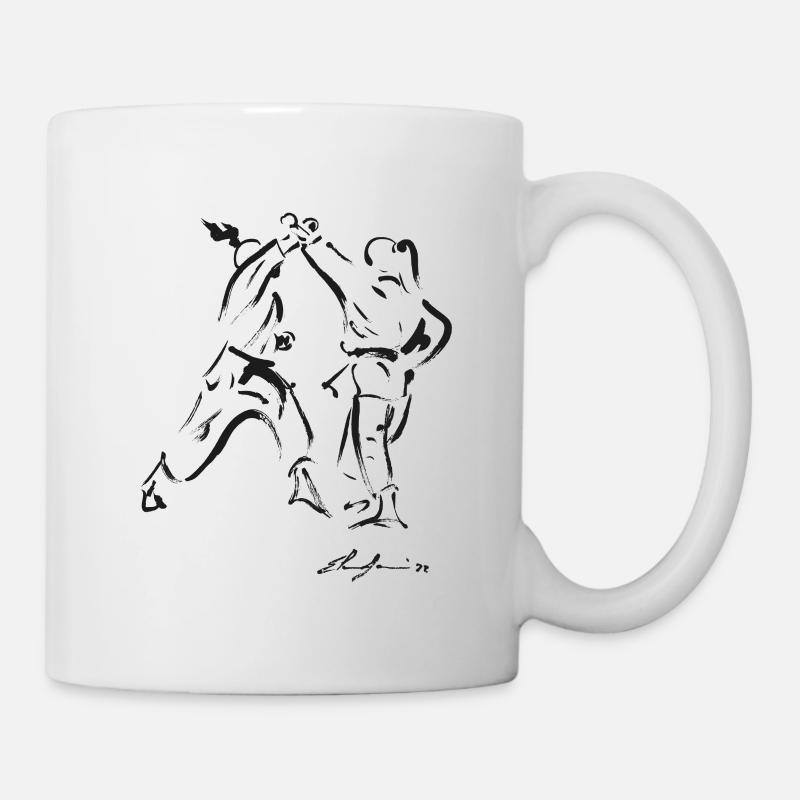 karaté - Mug blanc - blanc