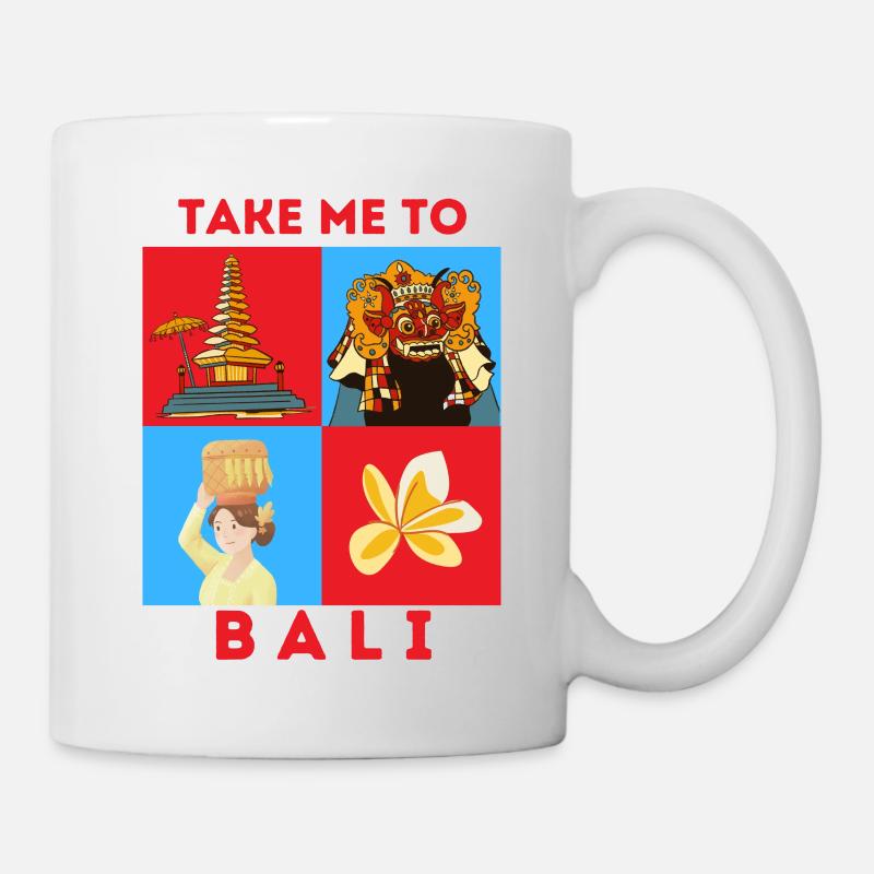 TAKE ME TO BALI - Mug - white