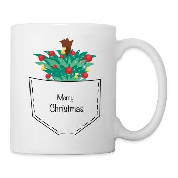 Merry Christmas 2 - Tasse - Weiß - Rechts