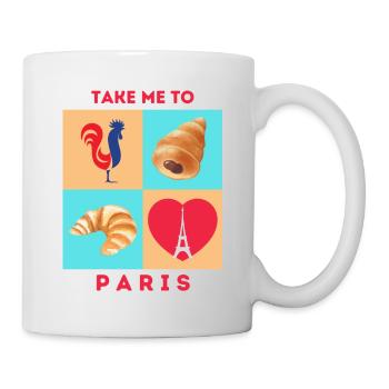 TAKE ME TO PARIS - Mug - white - Right