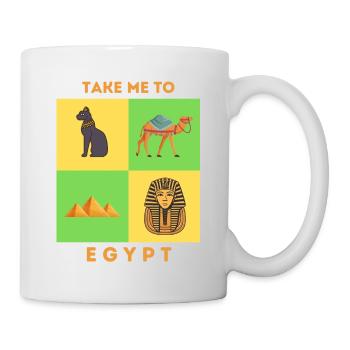BRING MICH NACH ÄGYPTEN - Tasse - Weiß - Rechts