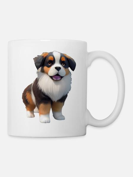 Bouvier Bernois - Bouvier Bernois - Mug blanc - blanc