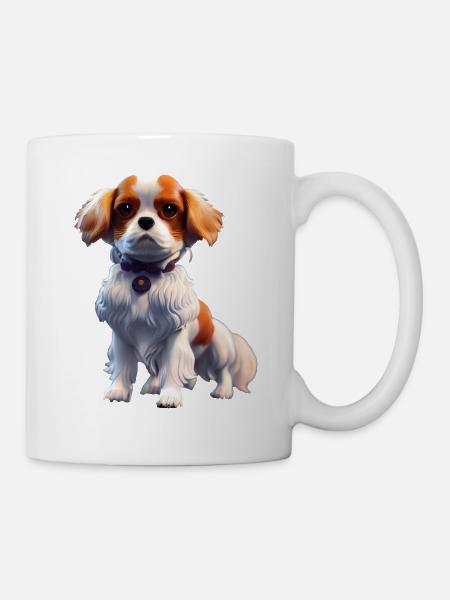 Cavalier King Charles Chien - Cavalier King Charles - Mug blanc - blanc