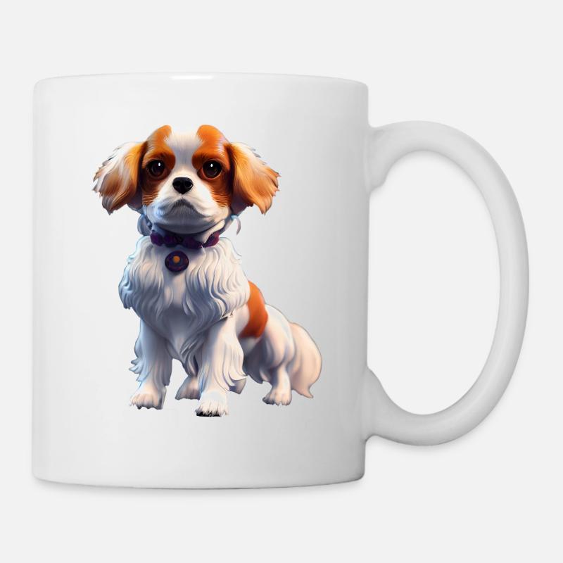 Cavalier King Charles Chien - Cavalier King Charles - Mug blanc - blanc