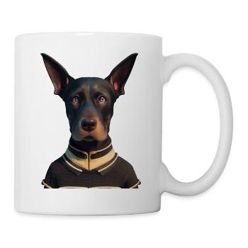 Doberman Dog - Doberman - Mug - white - Right