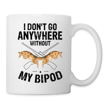 Conception de coyote pour les réacteurs de coyote - Mug blanc - blanc - Droite