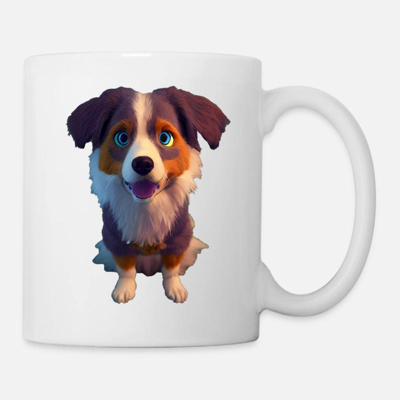 Chien australien - Berger australien - Mug blanc - blanc