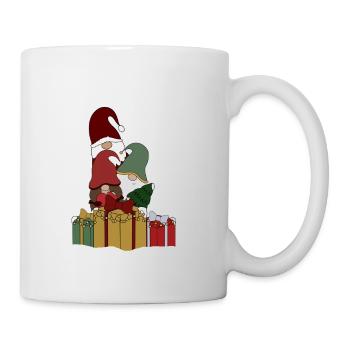 Wichtel - Tasse - Weiß - Rechts