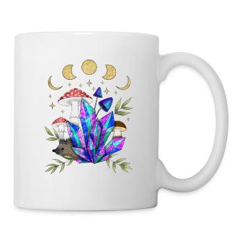 Igel im Traumland - Tasse - Weiß - Rechts