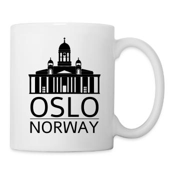 Oslo - Tasse - Weiß - Rechts