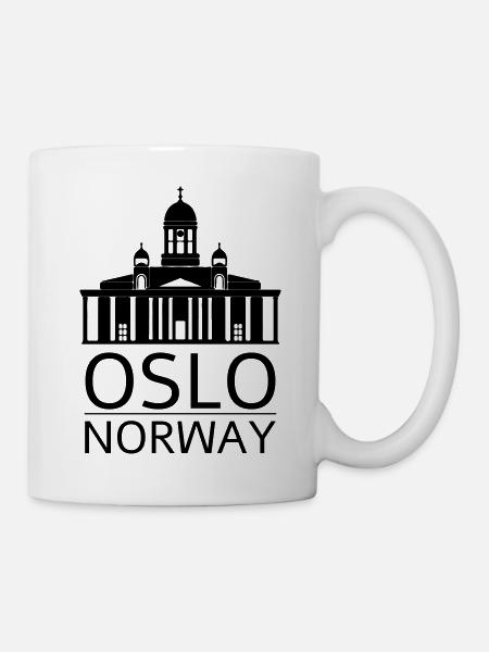 Oslo - Tasse - Weiß