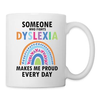 Dyslexia Teacher for Legathenia Therapists - Mug - white - Right