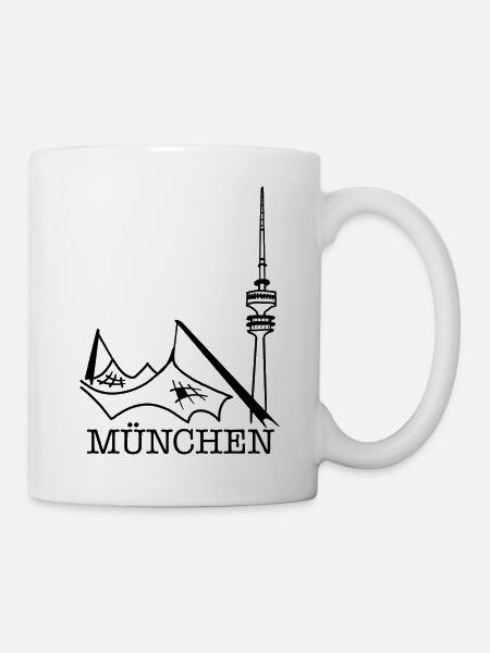 München - Tasse - Weiß