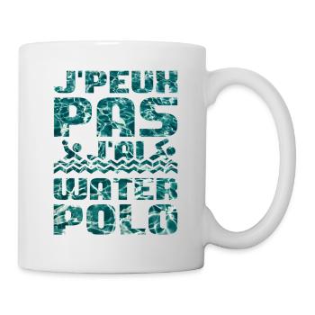 Je Peux Pas J'ai Water Polo Humour Sport - Mug blanc - blanc - Droite