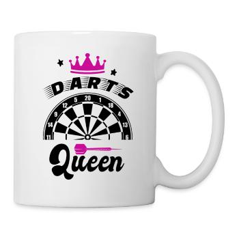 Darts Queen - Tasse - Weiß - Rechts