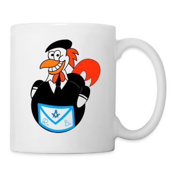 Rite Français - Chaîne Youtube Hervé H.LECOQ - Mug blanc - blanc - Droite