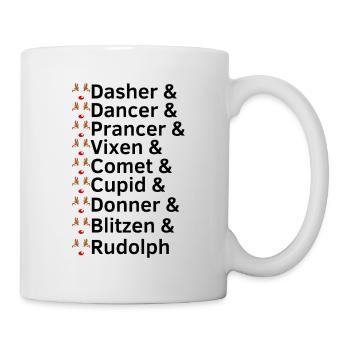 Reindeer Christmas - Mug - white - Right