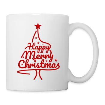 merry Christmas 7 - Tasse - Weiß - Rechts