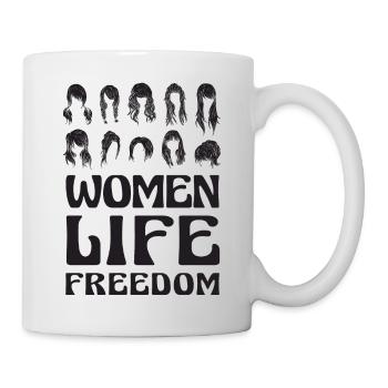 Cute Iranian Women - Women Life Freedom - Mug blanc - blanc - Droite
