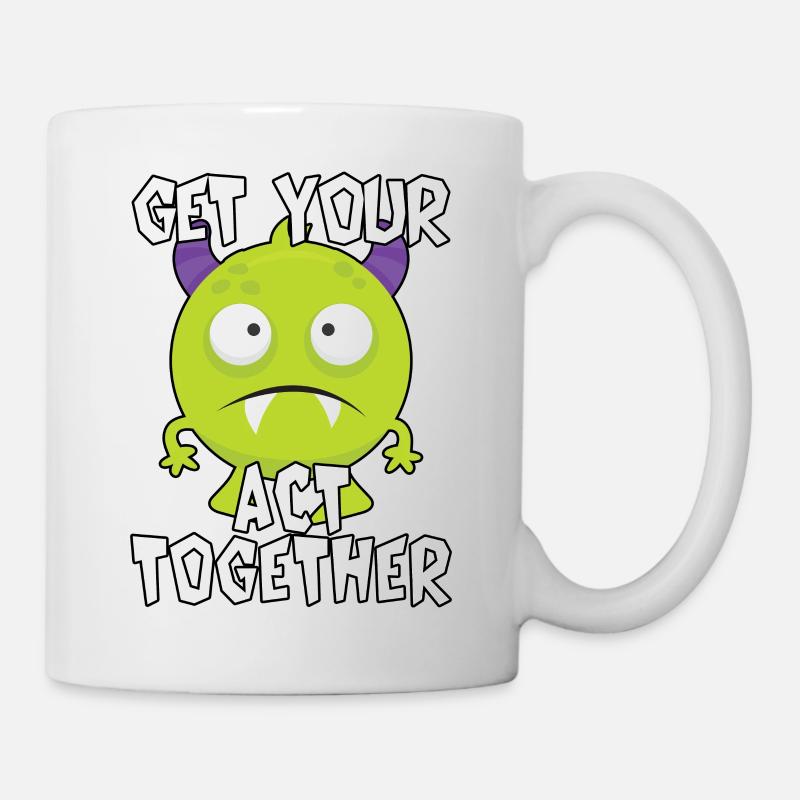 Get Your Act Together - Mug - white