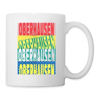 Oberhausen Germany City Font Skyline - Mug - white - Right