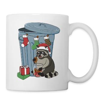 Raccoon Holiday - Mug - white - Right